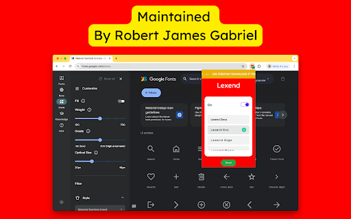 Lexend for Chrome™ screenshot