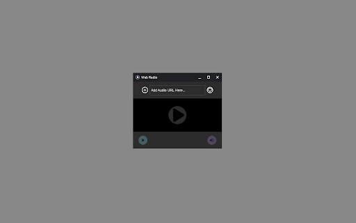 Web Radio screenshot