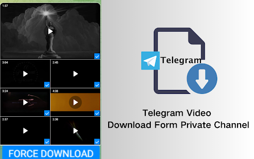 Free Download Private Telegram Videos from Private Channels/Groups screenshot
