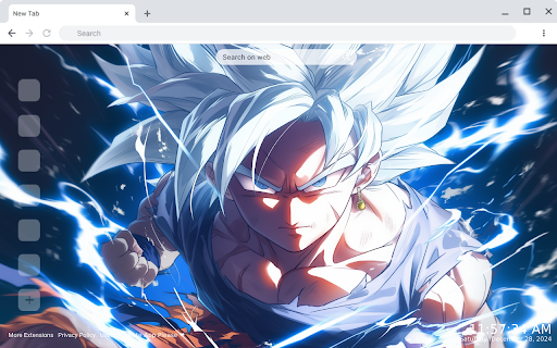 Goku Ultra Instinct Wallpaper screenshot