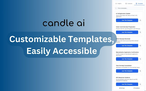 Candle AI - Email Assistant for Legal Professionals screenshot