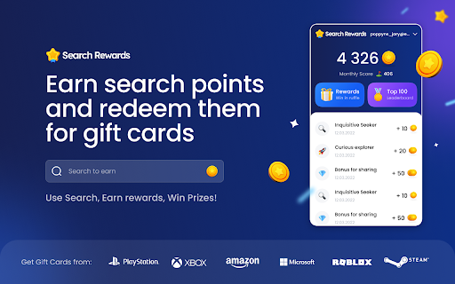 Search Rewards screenshot