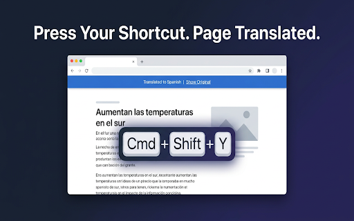 Easy Translate — Select & Translate Text screenshot