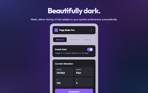Page Ruler Pro - Developers Tool screenshot