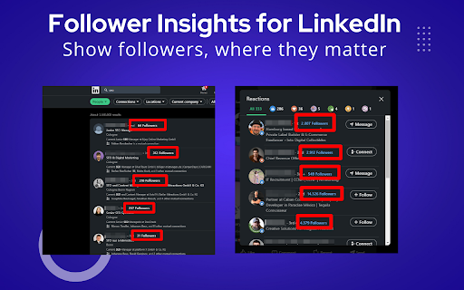 Follower Insights for LinkedIn screenshot