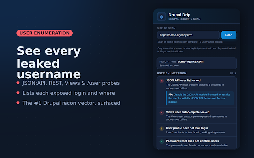 Drupal Drip screenshot
