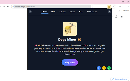 Doge Miner screenshot