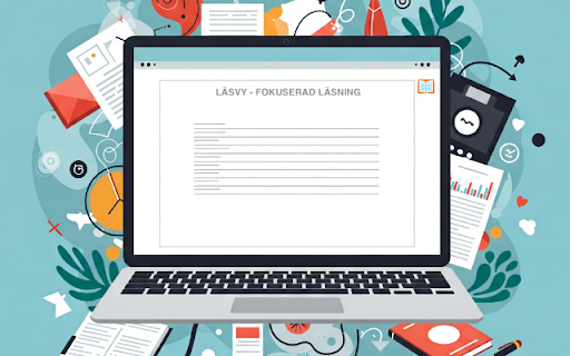 Läsvy screenshot