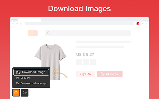 Aliexpress search by image screenshot