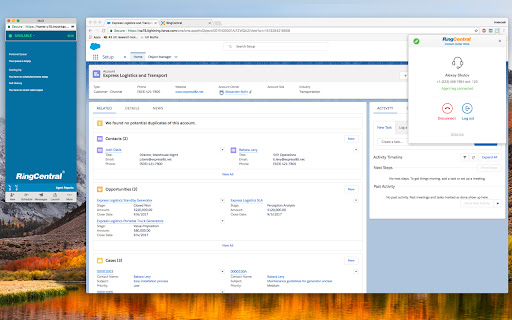 RingCentral Contact Center Voice screenshot