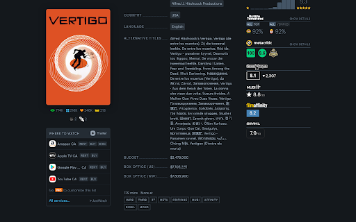 Letterboxd Extras screenshot