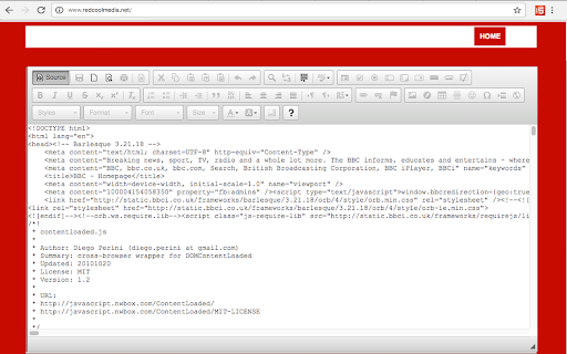 HTML editor WebStudio for Webpages screenshot