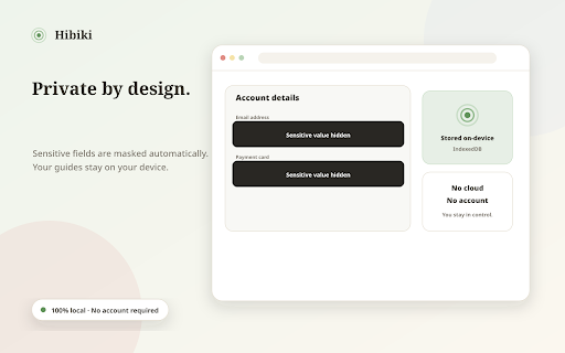 Hibiki – Step-by-Step Guide & Tutorial Maker screenshot