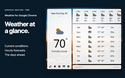 Weather screenshot