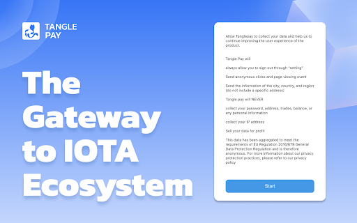 TanglePay IOTA Wallet screenshot