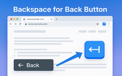 Backspace for Back Button screenshot