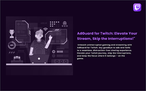 AD Block for Twitch - Twitch ADBlock screenshot