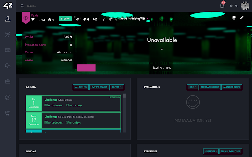 Improved Intra 42 screenshot