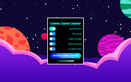 Cosmic Cache Cleaner screenshot