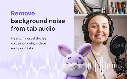 Relax Your Ears - AI Audio Enhancer for Chrome Tabs screenshot