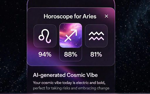 AstroVibe AI – The Best Daily Horoscope FREE screenshot