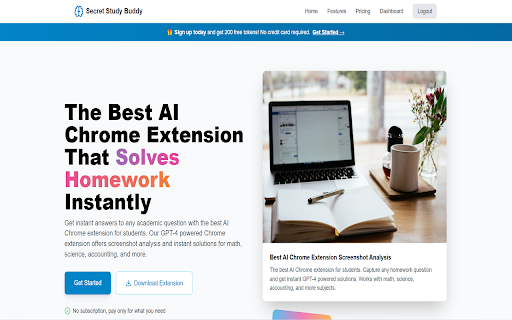 Secret Study Buddy — AI Study Assistant screenshot