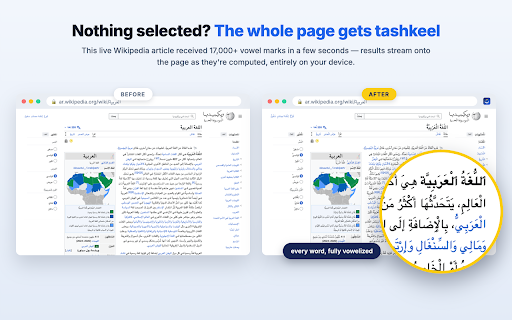 Tashkeel — Arabic Diacritics (Harakat) screenshot