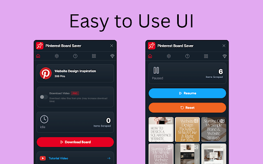 Pinterest Board Saver screenshot