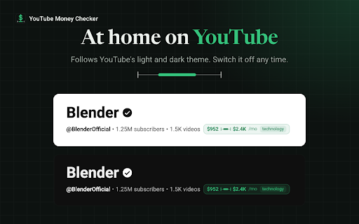 YouTube Money Checker — Channel Earnings & Income Estimator screenshot