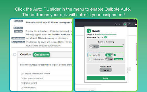 Quibble - Homework Helper screenshot