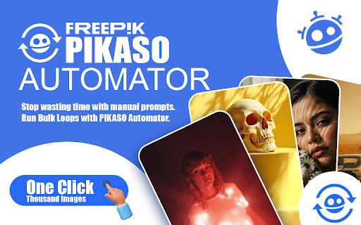 Autopik: Bulk AI Image Generator for Freepik screenshot