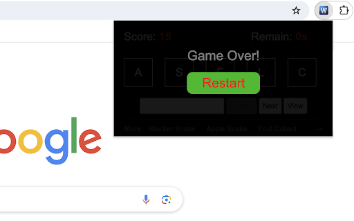 Word Scramble Game screenshot