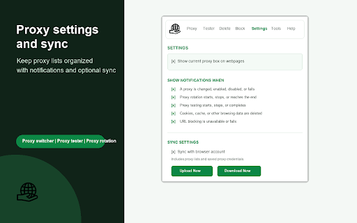 BP Proxy Switcher screenshot