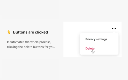 Delete All My Videos on TikTok™ screenshot