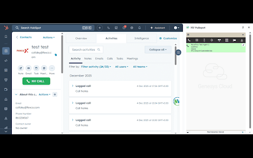 RFX Hubspot screenshot