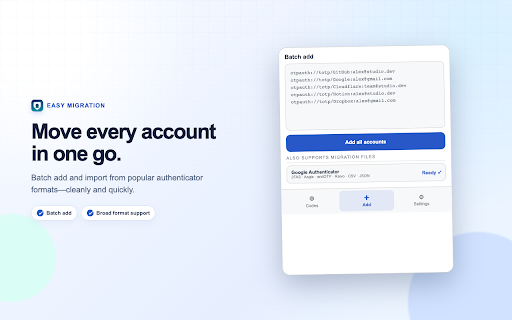 2FA Vault: Two-Step Verification Dynamic Code screenshot