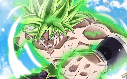 Dragon Ball Super: Broly Wallpapers New Tab screenshot