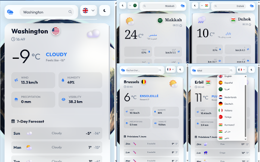 Global Weather Live - 3D Earth screenshot