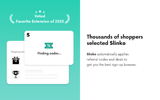 Slinko - Get Free Signup Bonuses & Rewards screenshot