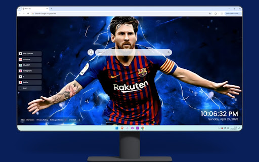Lionel Messi Live Wallpaper screenshot