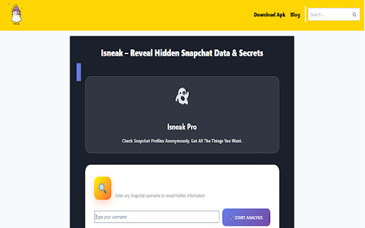 iSNEAK screenshot