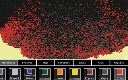 LCB Powder Simulator screenshot