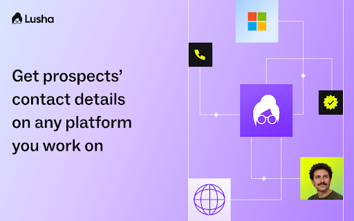 Lusha - Easily find B2B contact information screenshot
