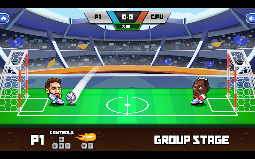 Head Soccer 2024 – 2 Player Football Game screenshot