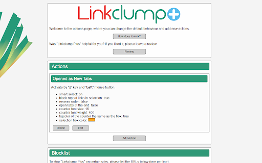 Linkclump Plus screenshot