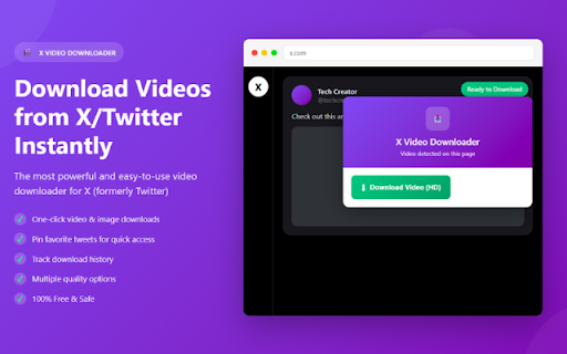 X Video Downloader (FREE) screenshot