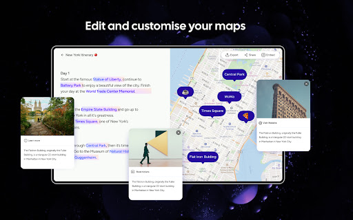 Textomap: Generate maps from text in seconds screenshot