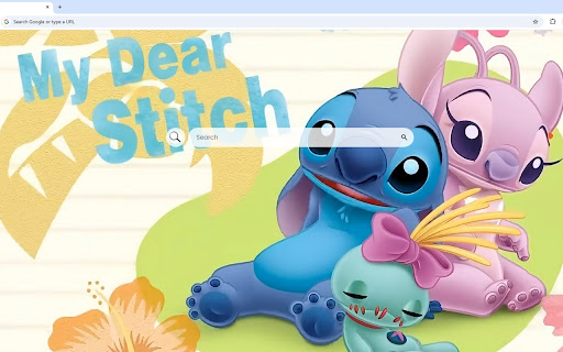 Stitch and Angel Live Wallpaper screenshot