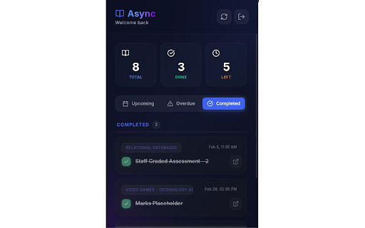 Async - Assignment Tracker screenshot