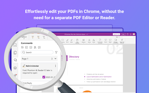 Foxit PDF Editor Cloud: Edit and Convert screenshot